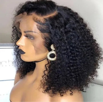 SHORT WATER WAVE WIG (BLACK)