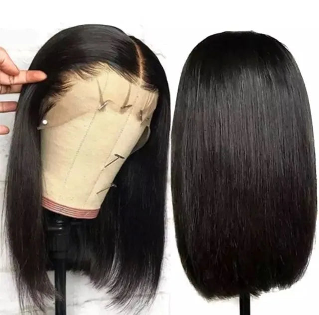 SHORT STRAIGHT BOB WIG (BLACK)