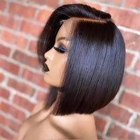 SHORT STRAIGHT BOB WIG (BLACK)